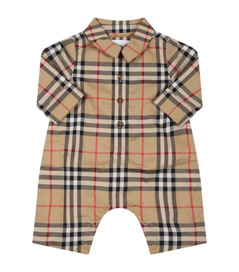 Set calzini avorio per neonati con check vintage Burberry Kids 